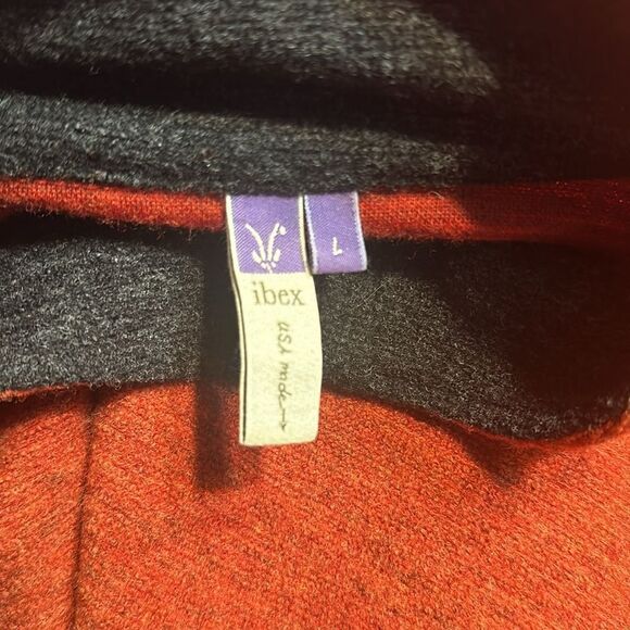 Ibex wool full zip coat L (UB) - Picture 6 of 7